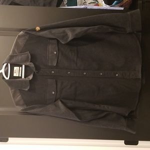 Fjallraven Wool Button-Up Size M